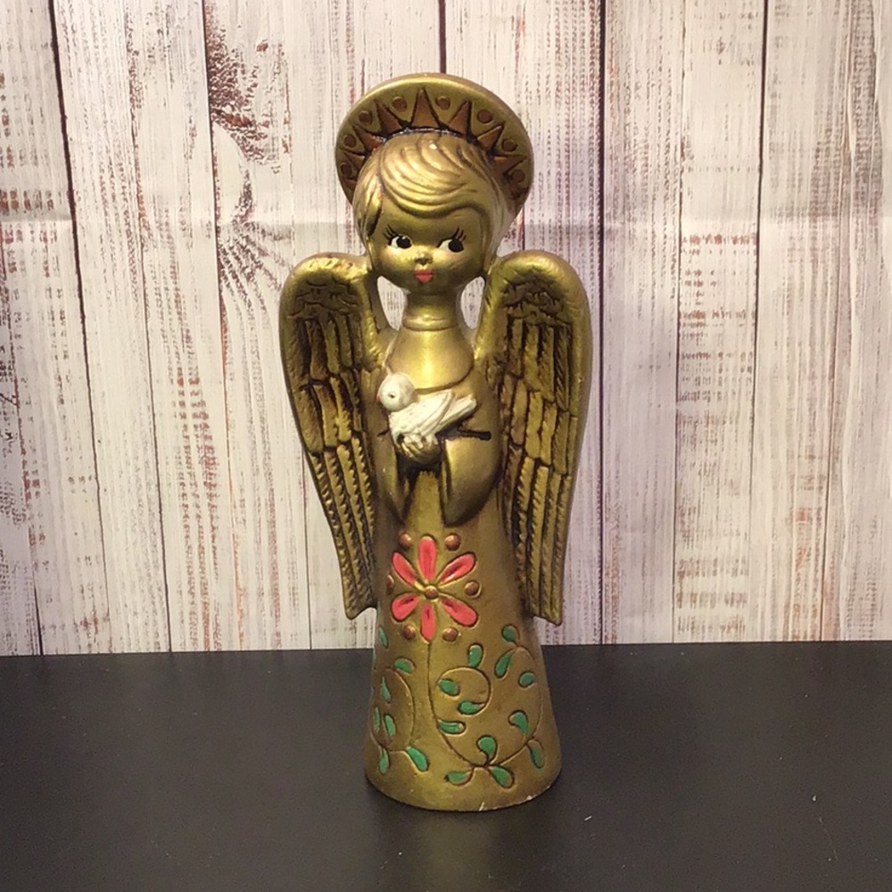 Rare Vintage holt howard paper mache angel